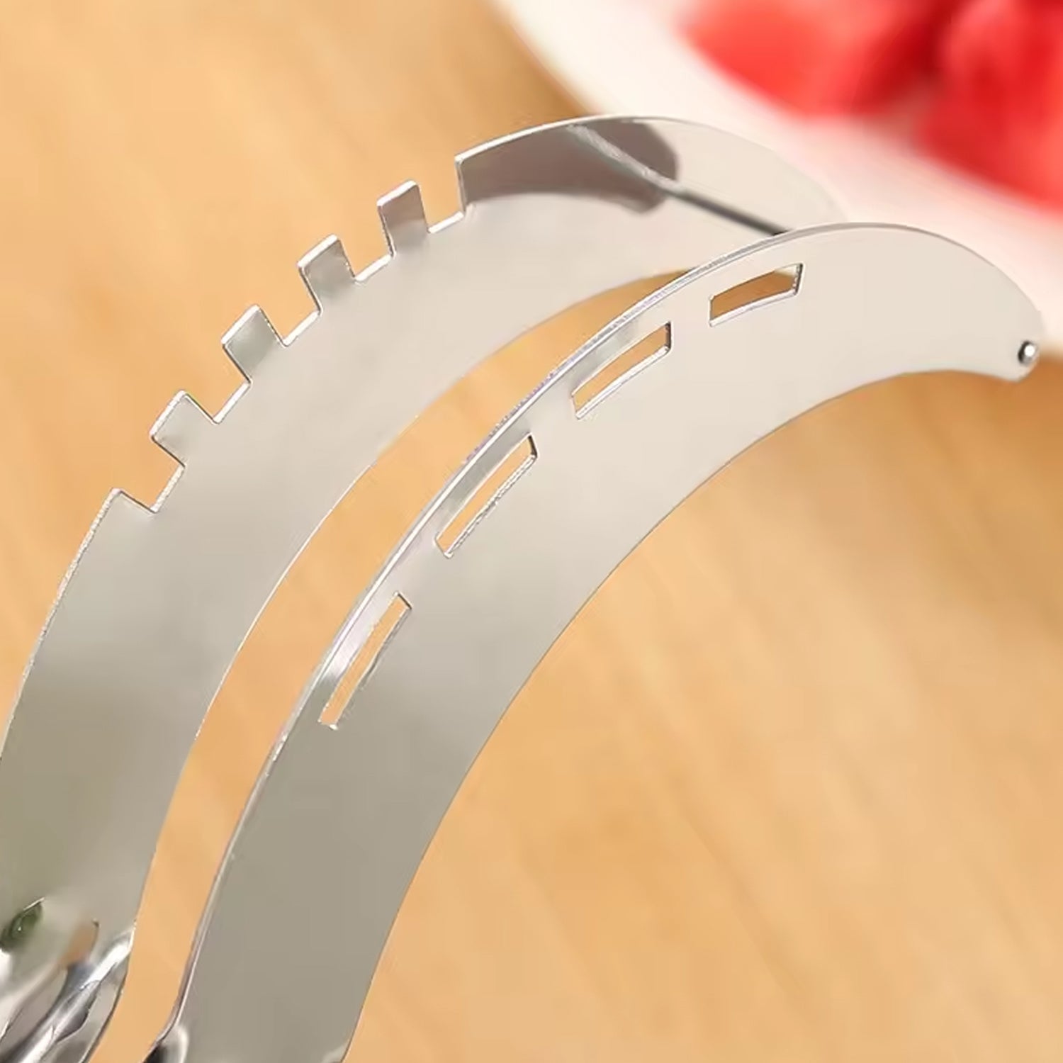 3in1 Stainless Steel Watermelon Cantaloupe Slicer Knife, Corer Fruit, Vegetable Tools Kitchen (1 Pc) 3in1 Stainless Steel Watermelon Cantaloupe Slicer Knife, Corer Fruit, Vegetable Tools Kitchen (1 Pc)